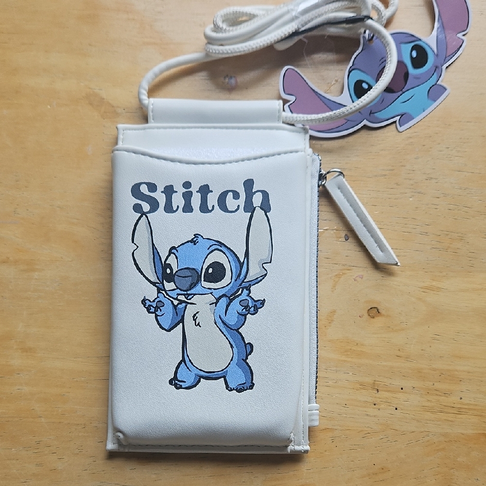 Stitch Kids Crossbody Bag - Cream and Blue